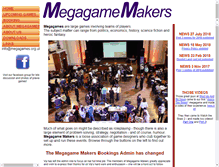 Tablet Screenshot of megagames.org.uk